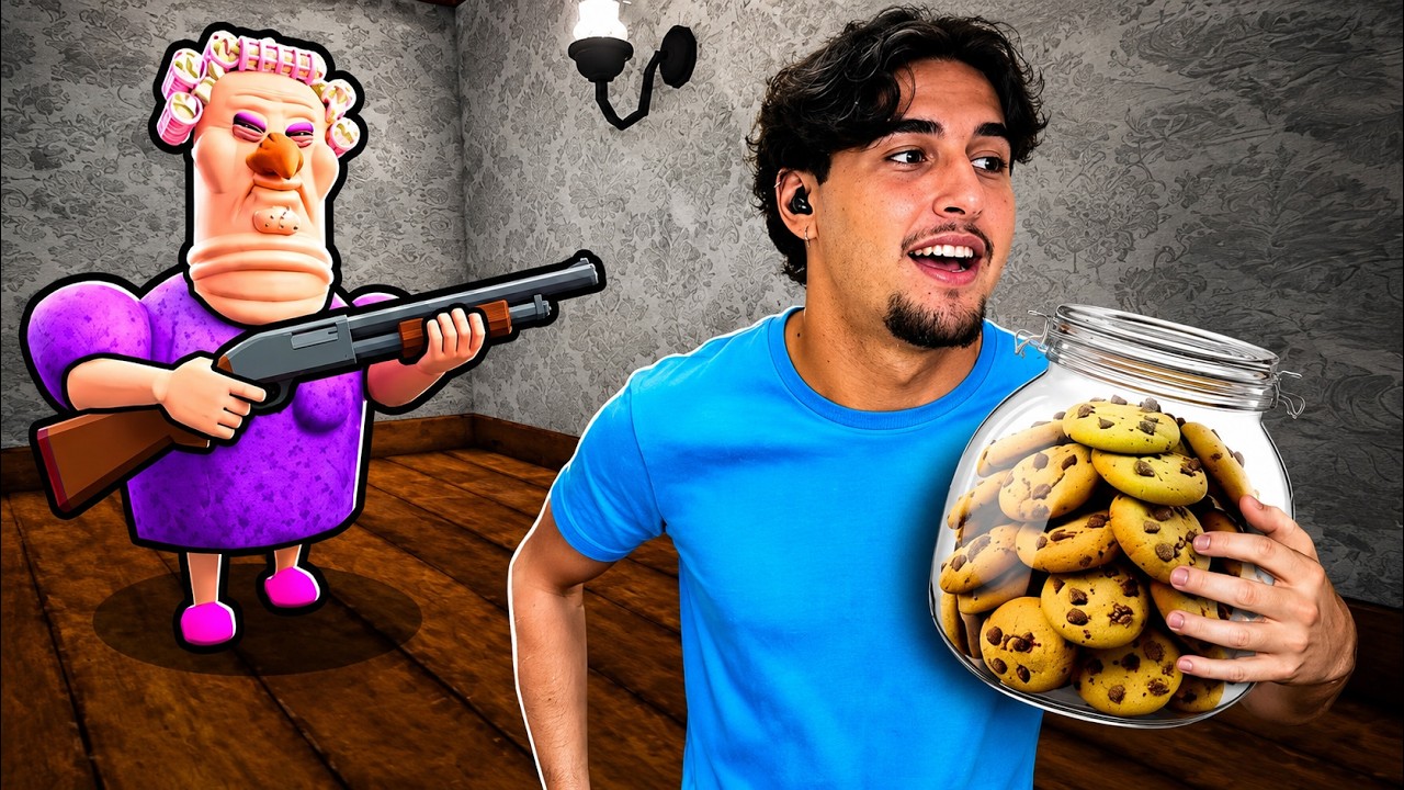 NUNCA ROUBE OS BISCOITOS DA VOVÓ NO ROBLOX... (Deu MUITO Errado)