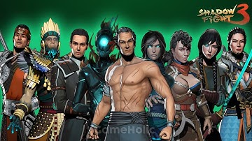 Shadow Fight 3 - All Boss Fights - All Chapters + Final Boss (Shadow) Chapter
