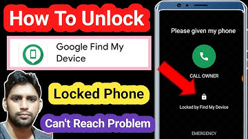 How to unlock find my device locked phone| Find my device can
