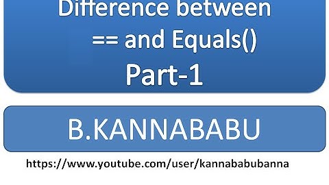 Difference between ==,Equals() in Object class in C#.net