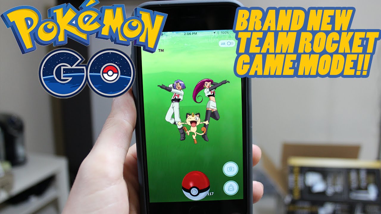 New Pokemon Go Team Rocket Mode Youtube