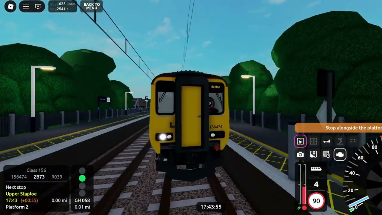 (V 2.3.2) Driving A Class 156 From Leighton City To Benton! | SCR