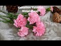 How to make a carnation by clay [hướng dẫn làm hoa cẩm chướng bằng đất sét]