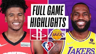 Game Recap: Lakers 119, Rockets 117