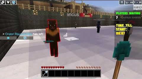 Spleef!! planet of cubes/planetcraft