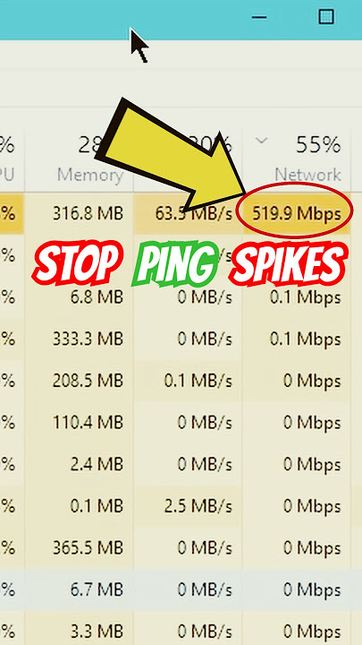 A Reason Your Ping Spikes (and HOW TO FIX IT)