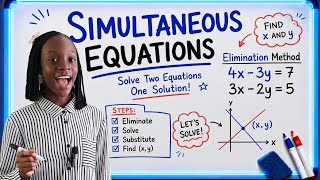 Let's watch the steps, not just the answer #PureMathsSolutions #Simultaneous #Elimination #Students
