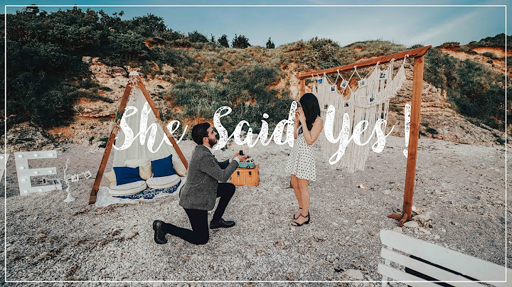 Sahil'de Evlilik Teklifi, She Said Yes, Marry Me, 3iki1