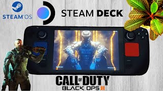 Steam Deck Gameplay - Call of Duty Black Ops 2 - SteamOS 