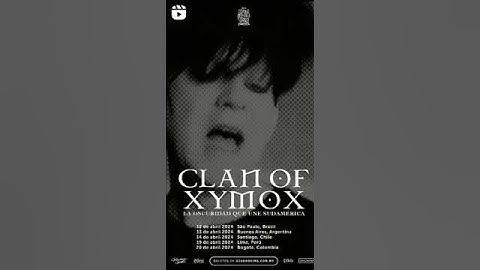 Thumbnail of Clan of Xymox Vem para SP em 12/04/2024!  #role