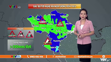 Dự báo thời tiết ngày 8/6/2021: Bắc Bộ đến Nghệ An mưa giông đến 10/6 | VTVWDB