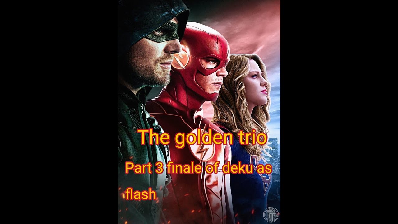 Mha react to the golden trio and the finale of deku as flash