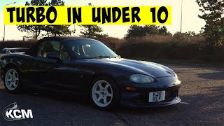 Turbocharging an MX5 in under 10 minutes | TD04 NB Miata