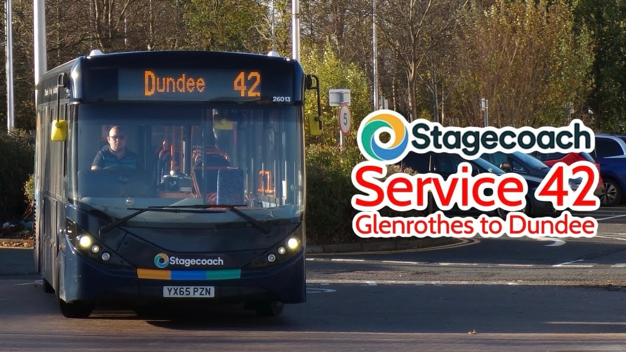 *URV* Stagecoach Fife Service 42 Glenrothes to Dundee • E200MMC 26013 YX65PZN • FRV 15/11/25