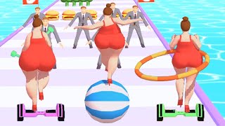 Fat Race! 💕👸 Gameplay All Levels Walkthrough iOS, Android New Game, Mobile Game App Fun Max Pro screenshot 1