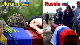 Так Встречают и Проважают Погибших Героев в Украине! Россия встречает груз 200 из Украины за Путина.