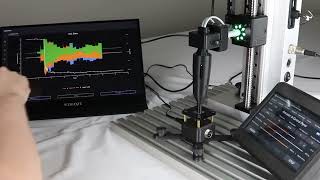 Performing A Resonance Frequency Sweep With Our Arfi And Hebo Haptic Measurement System