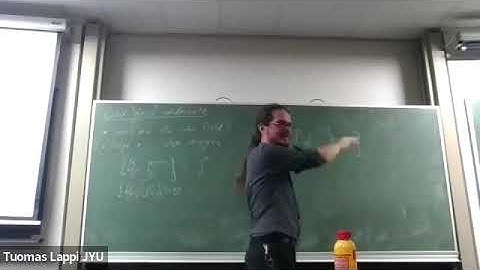 Tuomas Lappi: Color fields in a high energy nucleus, lecture 3 of 5