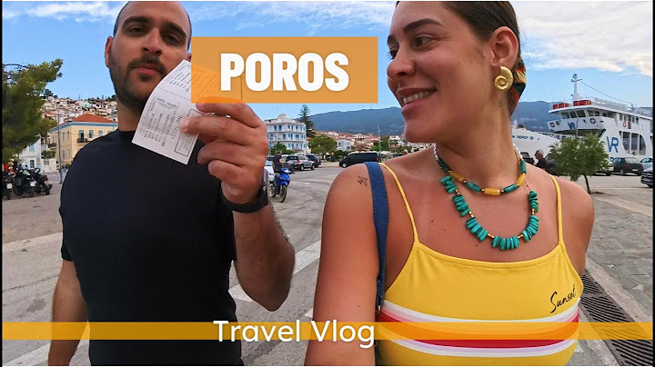 POROS VLOG - ΤΣΑΚΩΘΗΚΑ ΜΕ ΣΕΡΒΟΥΣ??? ● Christiana Michaela ●