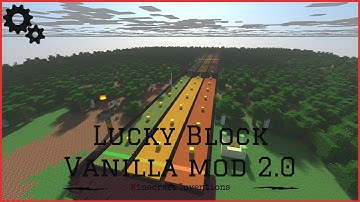 Minecraft Lucky Block Vanilla mod 2.0 (Minecraft 1.8)