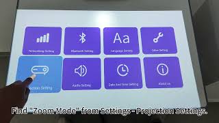 YUNY projector--- picture zoom screenshot 3