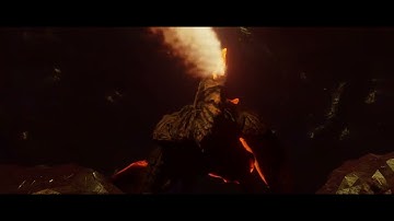 Rodan fire breath test | Blender 3D animation