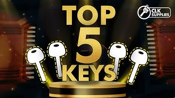 Top 5 High Security Keys in the USA (Auto Keys)