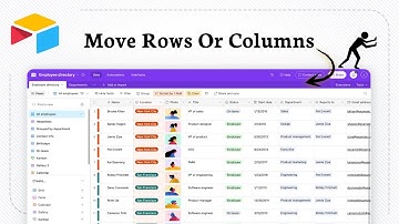 How to move rows or columns in Airtable (Tidy Up Your Views)