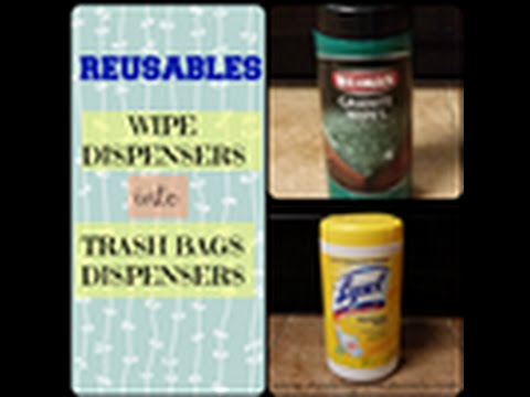 How to Make DIY Plastic Bag Dispenser