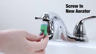 Watch the product video for Danco 12070 Water Saving 1.2 GPM Tiny Hidden Faucet Aerator Insert