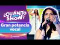 ¡CON SOLO 13 AÑOS! Leonor Arias cantó "I Have Nothing" Whitney Houston - ¿Cuánto Vale El Show?
