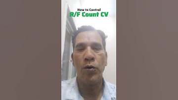 How To Control RingFrame Count CV, Tips by Sahoo Sir