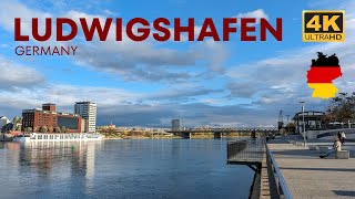 Ludwigshafen, Germany: A walking tour in 2023 I  4K HDR