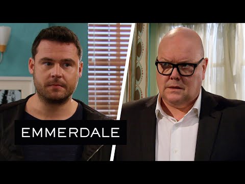 Emmerdale - Aaron Confronts Paddy About Leaving Chas and Eve