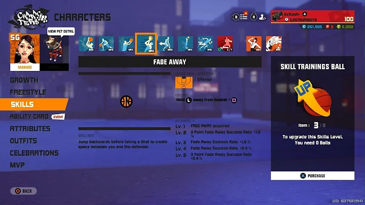 3on3 FreeStyle My P6 Rin Skills and Build