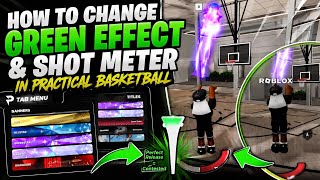 How to Change GREEN EFFECT And SHOT METER In Practical Basketball screenshot 5