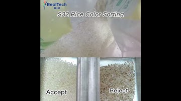 S32 Rice Color Sorting Mini Rice Color Sorter Machine