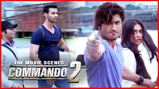 Esha Gupta Is Real Vicky Chaddha! | Commando | Movie Scenes | Deven Bhojani | Adah Sharma