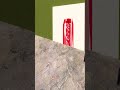 What happens if you drop Coca-Cola from space in Gmod?..#shorts 
