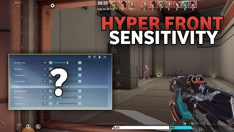 Hyper Front Cheat Sensitivity Settings | Full Headshot