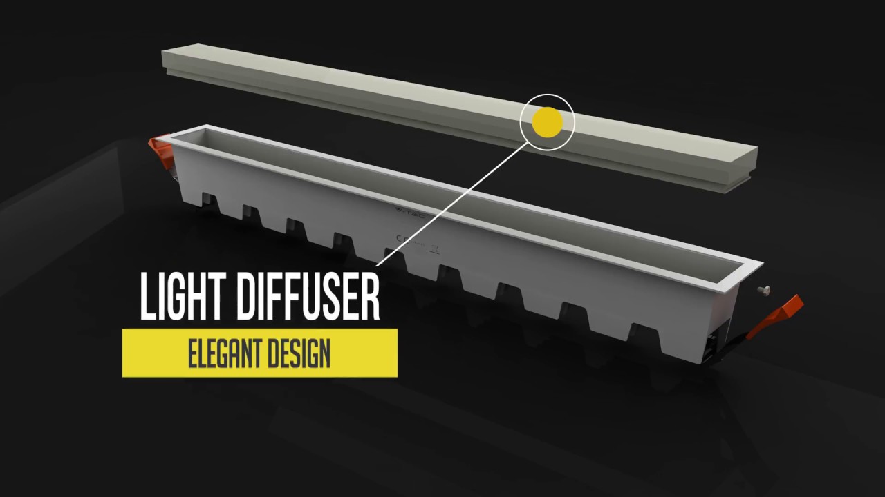 LED Linear Light: Elegant Recessed Lighting - YouTube