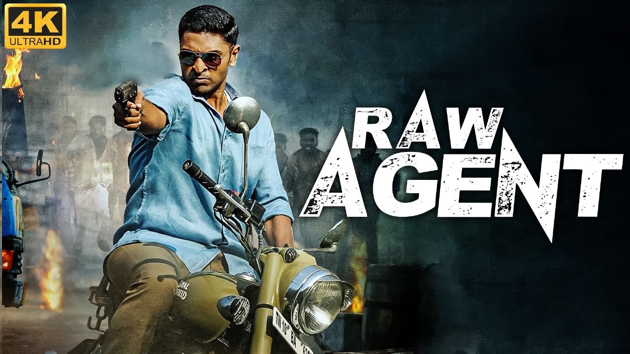 RAW AGENT 4K  Full South Movie Dubbed in Hindi  Vikram Prabhu Superhit Full South Released Movie