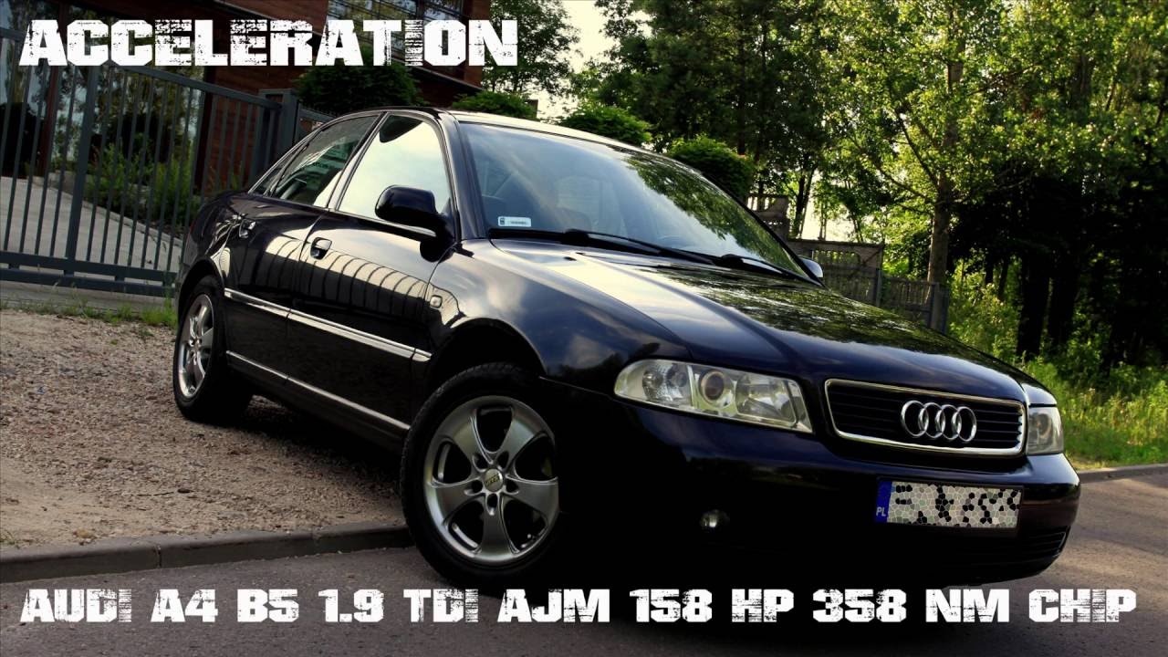 Acceleration Audi A4 B5 19 Tdi Ajm 158 Hp 358 Nm Chip Mt Youtube