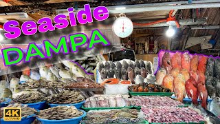 Exploring the Fresh Seafood at SEASIDE DAMPA 2024 🇵🇭 | Virtual Walk | Bem and Yang Official |
