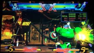 UMVC3: Basic Tron Bonne Combo Tutorial (Step by Step)