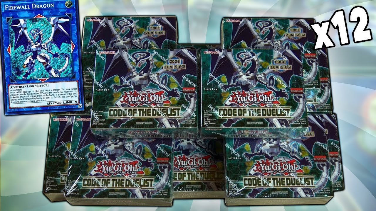 Best YuGiOh x12 CODE OF THE DUELIST 1st Edition BOOSTER BOX OPENING! x288 CODE OF THE DUELIST PACKS!