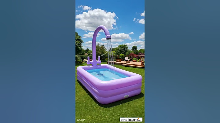 Inflatable Sink Pool | Durable & Playful Design for All Ages