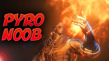 Dark Souls 3: Pure Pyro Build PvP - First Time Ever Being A Pyromancer And I SUCK