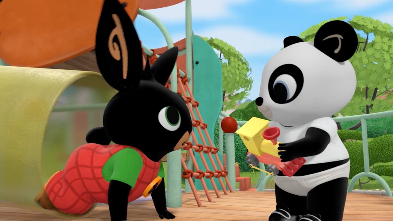 Trein, Touwtje springen, Bellen, Speelhuis, Zandkasteel en MEER | Pando en Bing