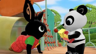 Trein Touwtje Springen Bellen Speelhuis Zandkasteel En Meer  Pando En Bing